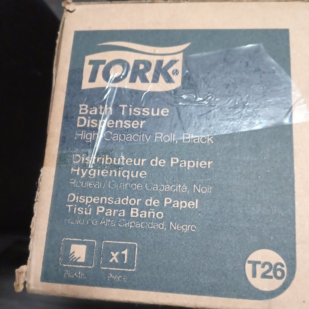 Classic commercial tork bathroom tissue holder